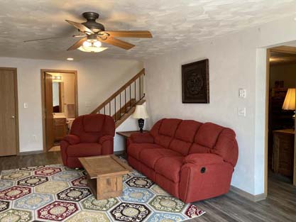 Look inside 1861 Eagles Ridge Way.  Everything you need for a great stay at Hidden Valley!